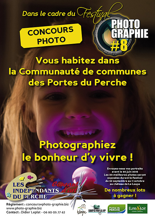 affiche concours photo portes du Perche